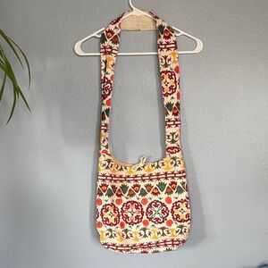 LIMITED EDITION Colorful Embroidered BoHo Cross Body/Shoulder bag.